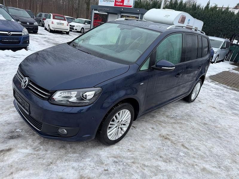 Blau Gebraucht 2014 VW Touran Cup Van / Kleinbus | 8.450 € (Fairer Preis) - Bild 1/4