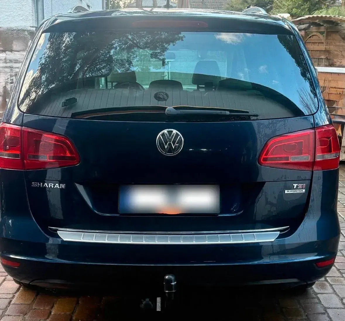 Gebraucht VW Sharan Highline 150 PS (110 kW) 2011 Blau Van / Kleinbus