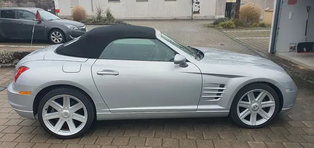 Second-hand Chrysler Crossfire 218 CP (160 kW) 2008 Argintiu Cabrio