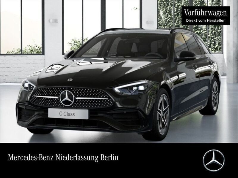 Schwarz Gebraucht 2025 Mercedes C200 AMG Limousine | 49.850 € (Teuer) - Bild 1/4
