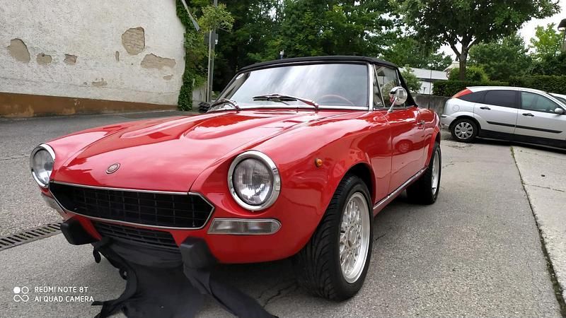 Rot Gebraucht 1972 Fiat 1600 Sport Cabrio | 20.000 € - Bild 1/3