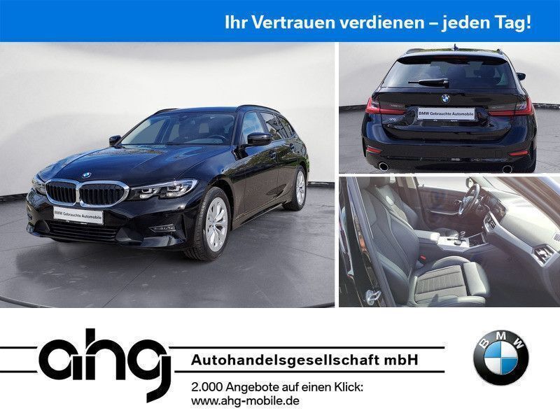 Schwarz Gebraucht 2022 BMW 320 Advantage Kombi | 22.990 € (Superpreis) - Bild 1/4