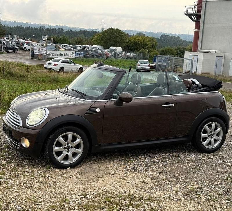 Braun Gebraucht 2009 Mini Cooper Cabriolet Cabrio | 3.650 € (Superpreis) - Bild 1/4