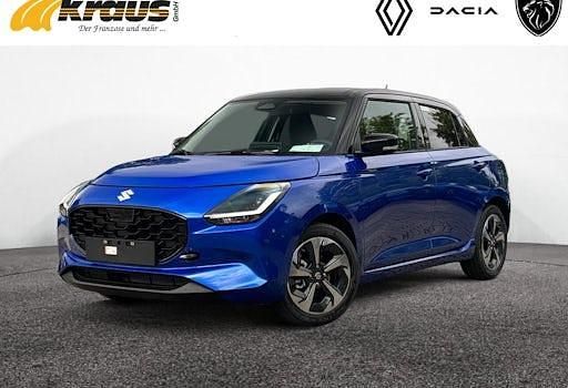 Neu Suzuki Swift Comfort+ 83 PS (61 kW) 2025 (d7z) burning/super black pearl meta b Kleinwagen