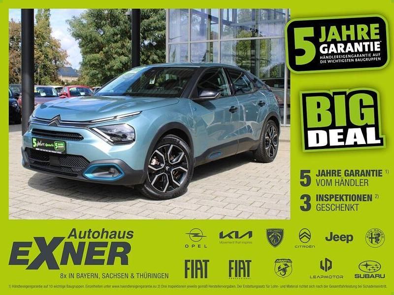 Olbia blau Gebraucht 2023 Citroën e-C4 Feel Limousine | 16.990 € (Fairer Preis) - Bild 1/4
