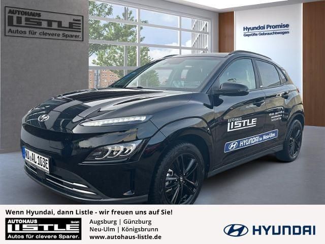 Schwarz Gebraucht 2021 Hyundai Kona Prime SUV | 24.485 € (Etwas zu teuer) - Bild 1/4