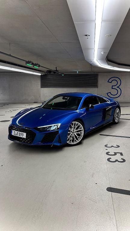 Blau Gebraucht 2019 Audi R8 Coupé Performance Coupé | 112.890 € (Teuer) - Bild 1/4