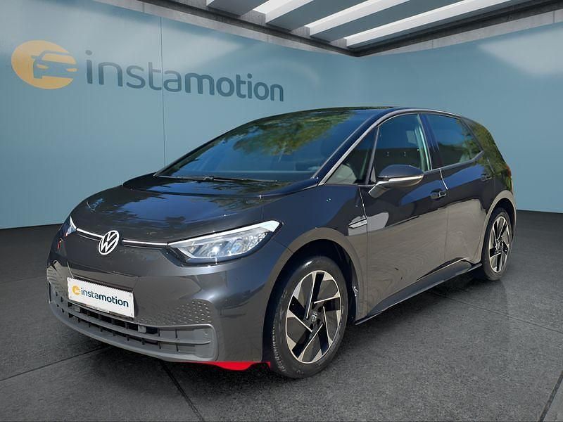 Grau Gebraucht 2021 VW ID.3 Pro Kleinwagen | 21.849 € (Fairer Preis) - Bild 1/4