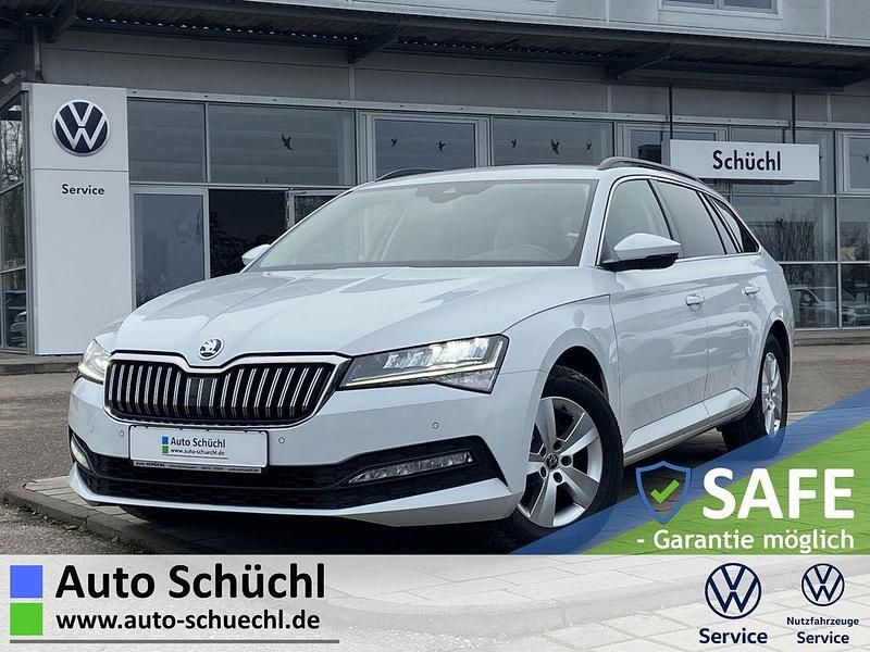 Weiß Gebraucht 2022 Skoda Superb Kombi | 19.870 € (Superpreis) - Bild 1/4