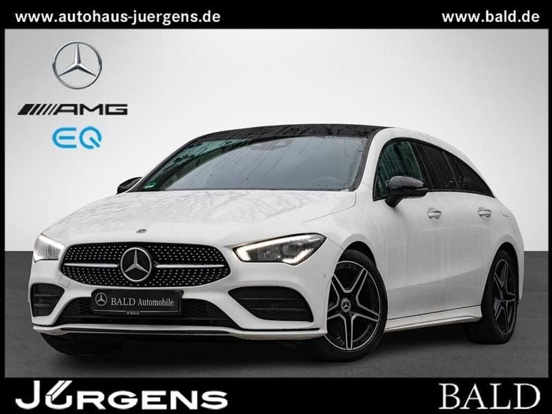 Unilack polarweiß Gebraucht 2020 Mercedes CLA200 Shooting Brake AMG Kombi | 27.550 € (Fairer Preis) - Bild 1/4