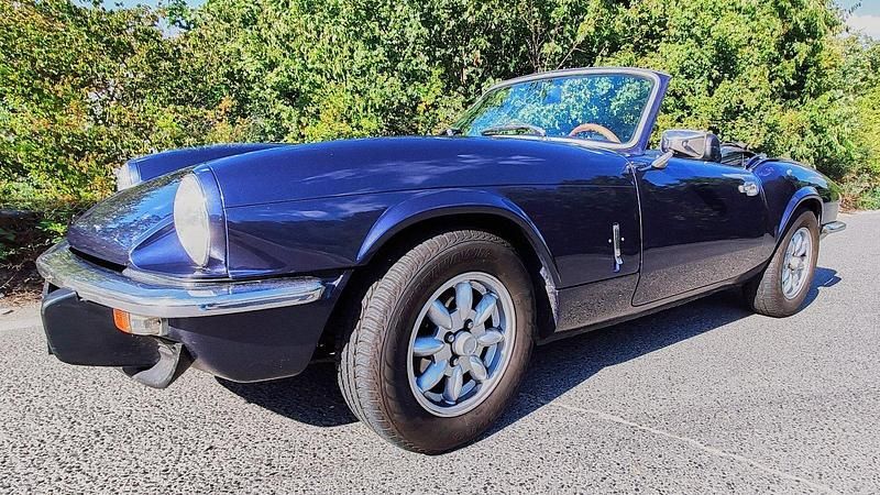 Gebraucht Triumph Spitfire 69 PS (50 kW) 1973 Blau Cabrio