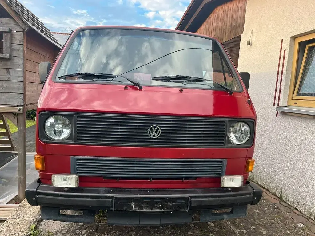 Gebraucht VW Caravelle 69 PS (50 kW) 1987 Rot Van