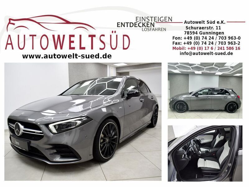 Grau Gebraucht 2021 Mercedes A35 AMG AMG Limousine | 35.900 € (Guter Preis) - Bild 1/4