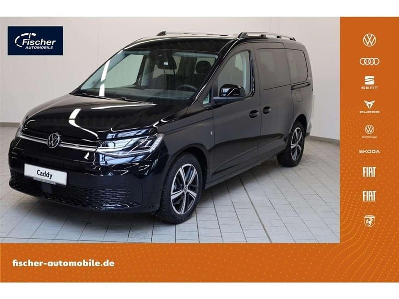 Deep black perleffekt Neu 2025 VW Caddy Goal Van / Kleinbus | 48.940 € - Bild 1/4