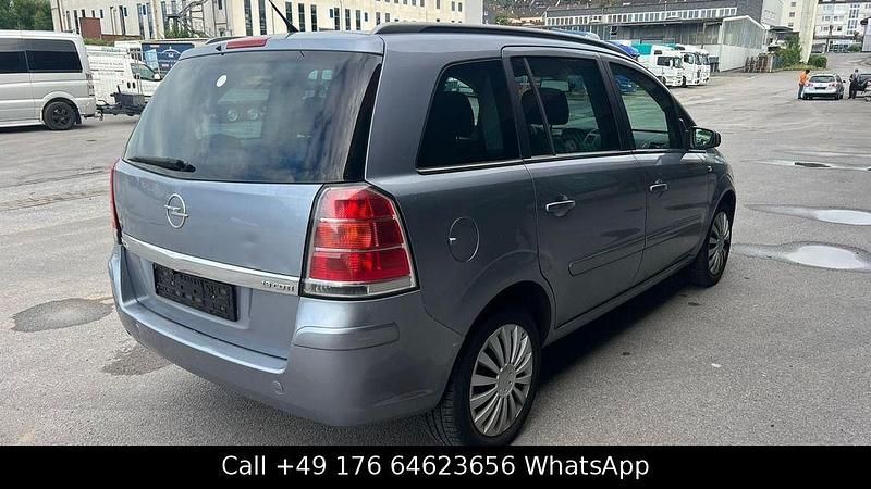 Gebraucht Opel Zafira Edition 94 PS (69 kW) 2007 Silber Van / Kleinbus
