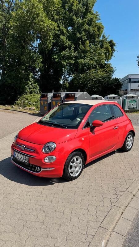 Rot Gebraucht 2015 Fiat 500C Cabrio | 5.800 € (Superpreis) - Bild 1/4