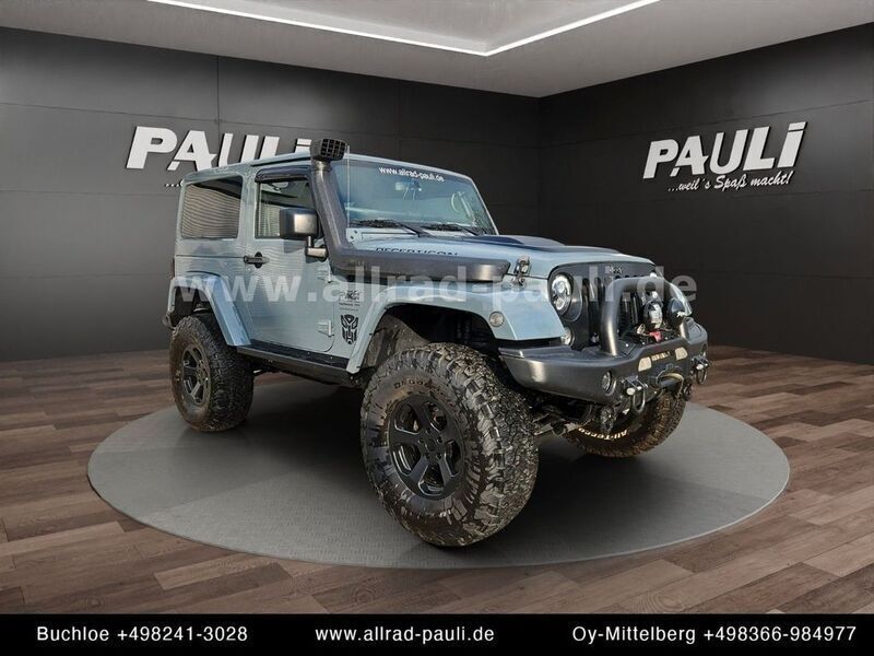 Grau Gebraucht 2015 Jeep Wrangler Rubicon SUV | 54.900 € - Bild 1/4