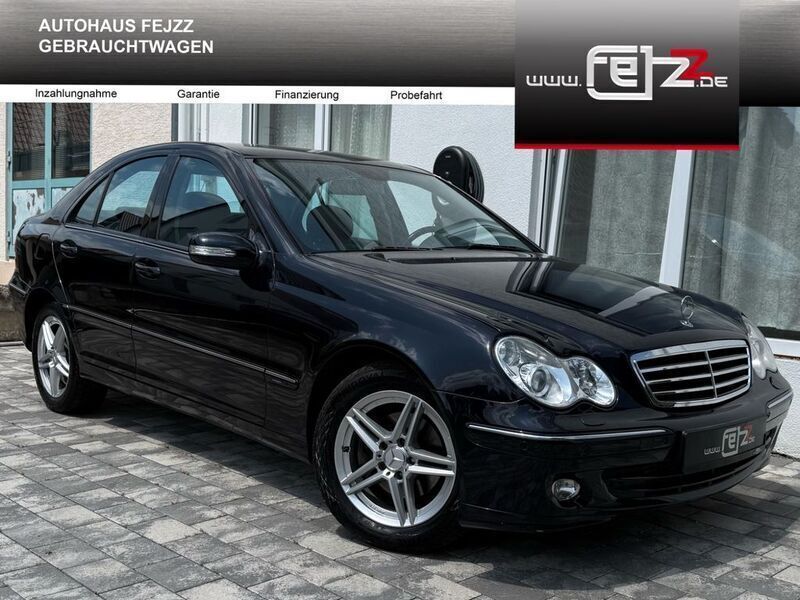 Blau Gebraucht 2007 Mercedes C200 Limousine | 5.999 € (Fairer Preis) - Bild 1/4