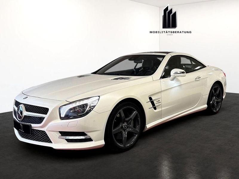 Weiß Gebraucht 2013 Mercedes SL500 Sport Cabrio | 37.999 € (Fairer Preis) - Bild 1/4