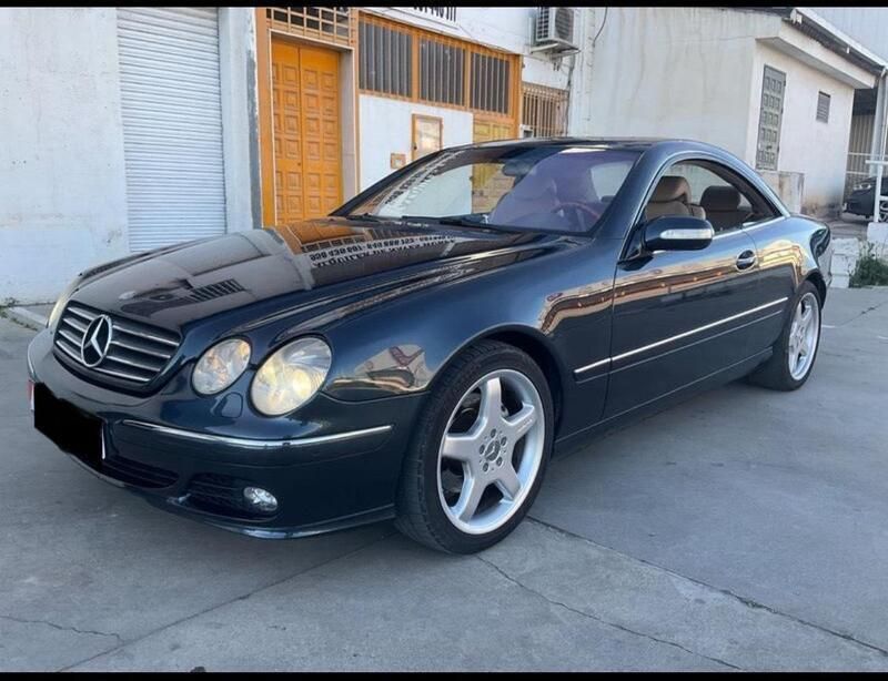 Blau Gebraucht 2002 Mercedes CL500 Coupé | 6.990 € (Guter Preis) - Bild 1/4