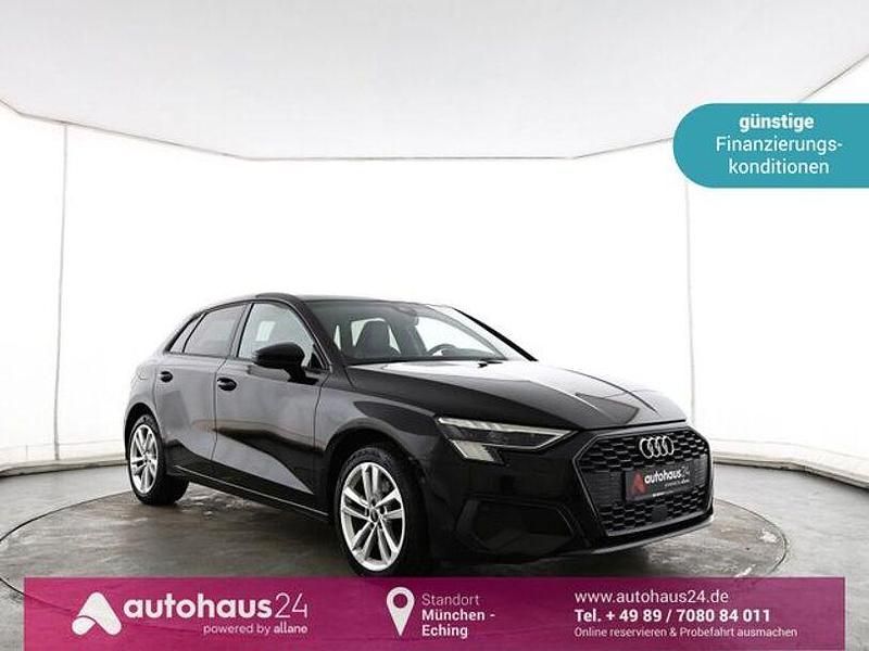 Schwarz Gebraucht 2021 Audi A3 Ambiente Limousine | 21.770 € (Guter Preis) - Bild 1/4