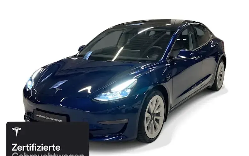 Occasion Tesla Model 3 Long Range RWD 208 kW (283 ch) 2022 Bleue Berline