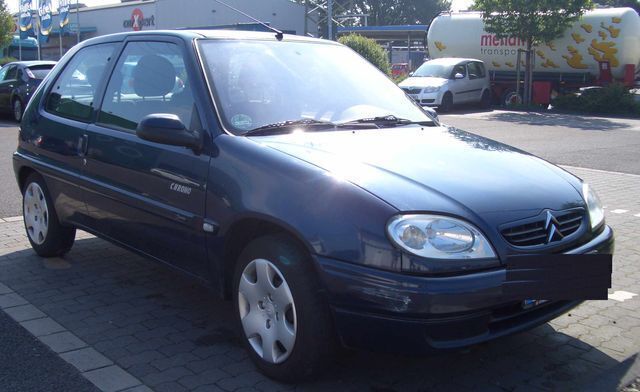 Gebraucht Citroën Saxo 60 PS (44 kW) 2000 Blau metallic Kleinwagen