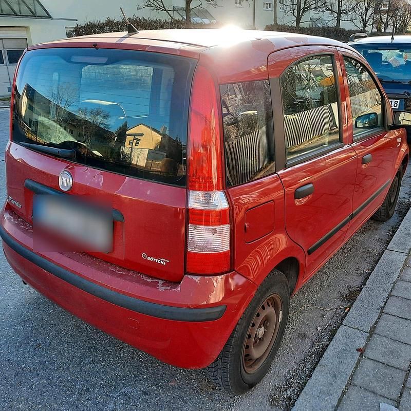 Gebraucht Fiat Panda 2009 Rot Kleinwagen