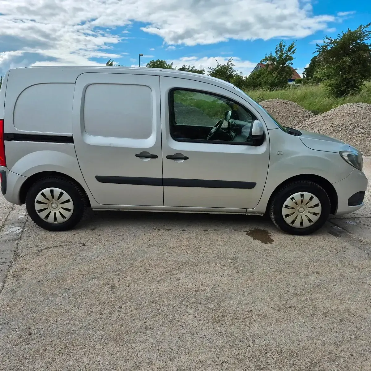 Gebraucht Mercedes Citan 109 90 PS (66 kW) 2014 Silber Van / Kleinbus