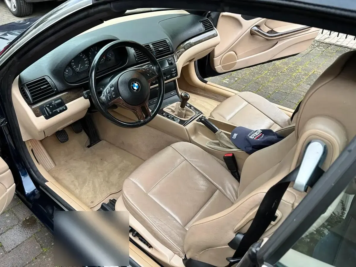 Gebraucht BMW 325 Cabriolet 192 PS (141 kW) 2001 Blau Cabrio