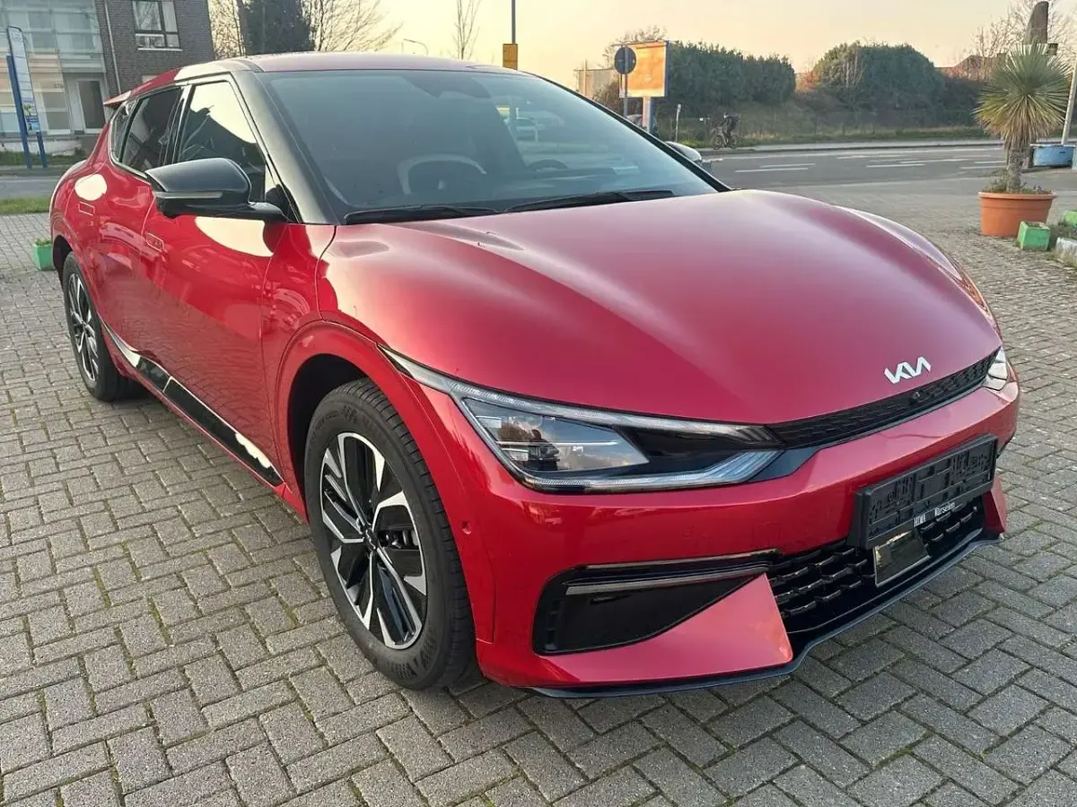 Gebraucht Kia EV6 GT-Line 167 kW (228 PS) 2023 Rot SUV