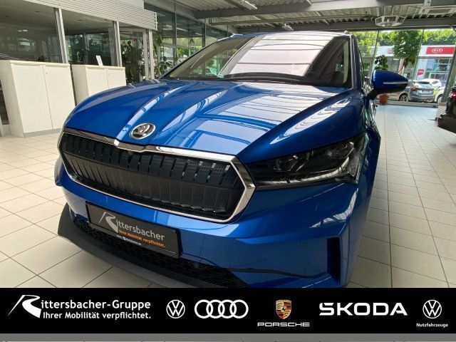 (raceblau metallic) Gebraucht 2021 Skoda Enyaq iV Loft SUV | 28.990 € (Fairer Preis) - Bild 1/4