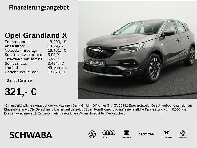 Grau Gebraucht 2019 Opel Grandland X Innovation SUV | 17.180 € (Superpreis) - Bild 1/4