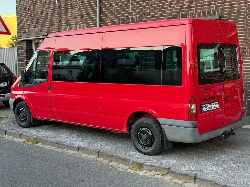 Gebraucht Ford Transit 110 PS (80 kW) 2008 Rot Van / Kleinbus