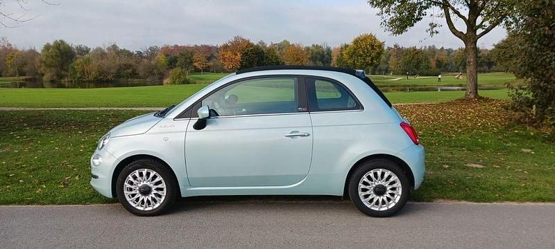 Grün Gebraucht 2022 Fiat 500C Dolcevita Cabrio | 12.700 € (Guter Preis) - Bild 1/4
