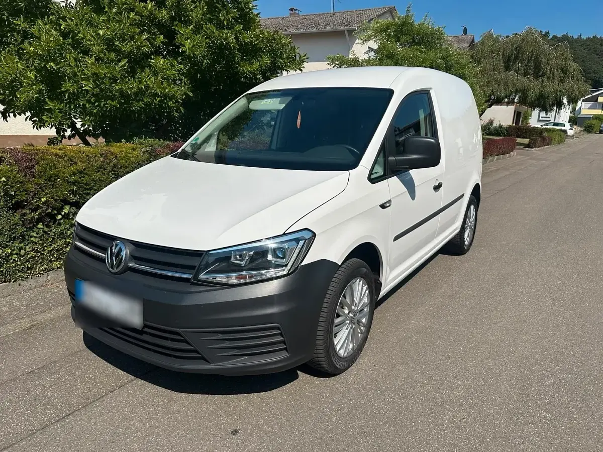 Gebraucht VW Caddy 105 PS (77 kW) 2016 Weiß Van / Kleinbus