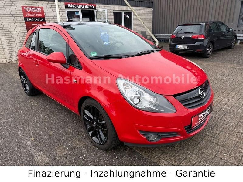 Gebraucht Opel Corsa Color Edition 87 PS (63 kW) 2010 Rot Kleinwagen