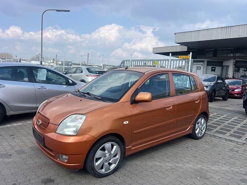 Gebraucht Kia Picanto EX 65 PS (47 kW) 2006 Orange Kleinwagen