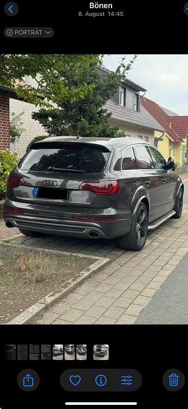 Grau Gebraucht 2012 Audi Q7 SUV | 21.850 € - Bild 1/4