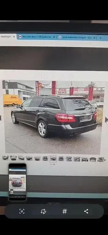 Gebraucht Mercedes E200 Avantgarde 184 PS (135 kW) 2010 Schwarz Kombi