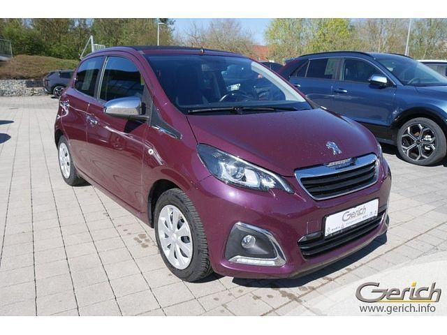 Gebraucht Peugeot 108 Allure 82 PS (60 kW) 2015 Red purple violett metallic (metallic) Kleinwagen