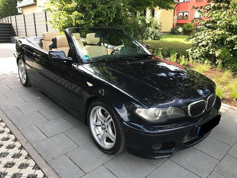 Schwarz Gebraucht 2003 BMW 320 Cabriolet M Sport Cabrio | 6.450 € (Teuer) - Bild 1/4