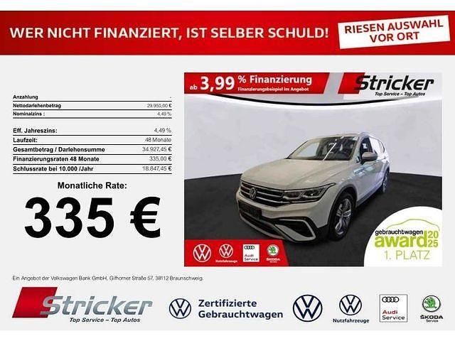 Gebraucht VW Tiguan Allspace Elegance 190 PS (139 kW) 2022 Pure white SUV