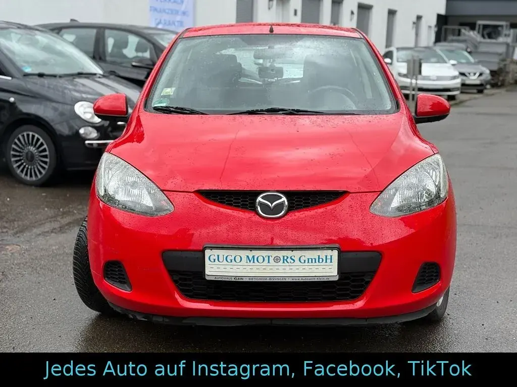 Gebraucht Mazda 2 68 PS (50 kW) 2009 Rot Kleinwagen