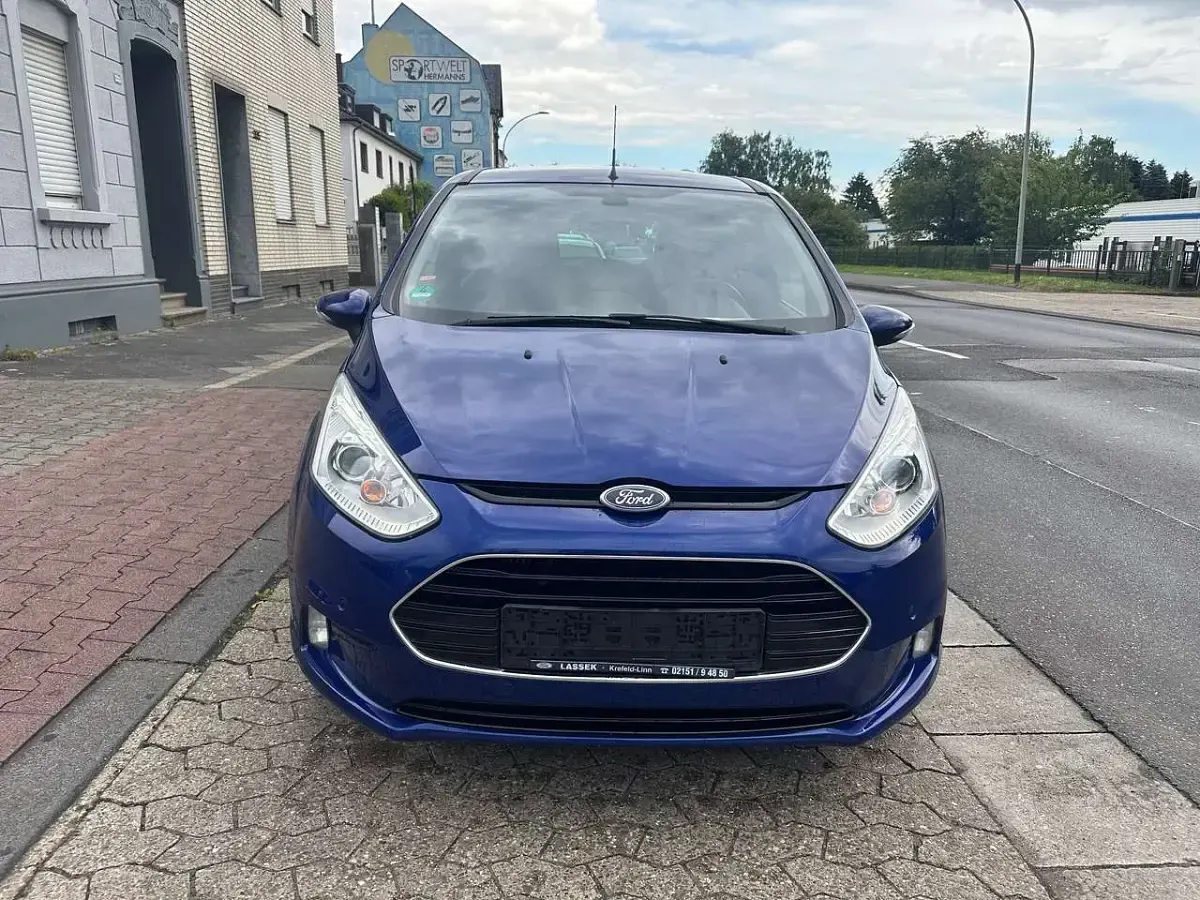 Gebraucht Ford B-MAX Titanium 101 PS (74 kW) 2017 Indicblau metallic Van / Kleinbus