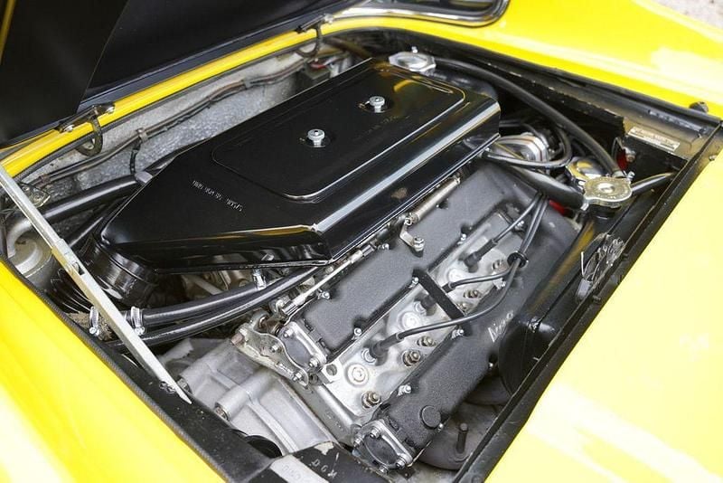 Usata Ferrari Dino 246 1973 Giallo Cabrio