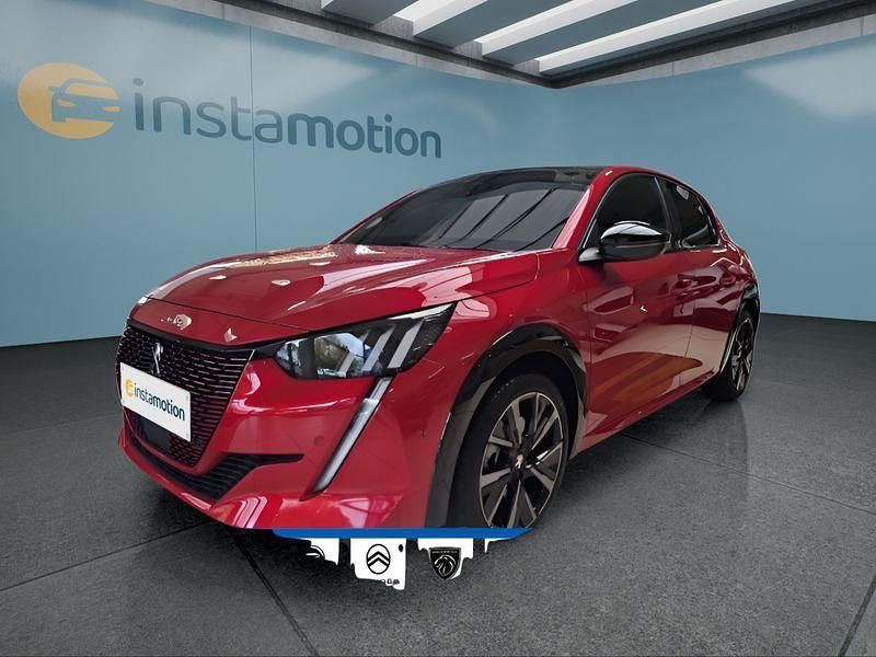 Rot Gebraucht 2023 Peugeot e-208 GTi Kleinwagen | 25.399 € (Teuer) - Bild 1/4