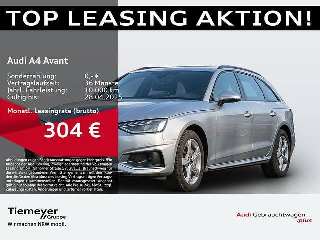 Silber Gebraucht 2024 Audi A4 Advanced Kombi | 38.260 € (Teuer) - Bild 1/2
