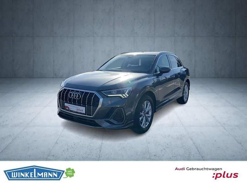 Grau Gebraucht 2021 Audi Q3 S-Line SUV | 27.950 € (Superpreis) - Bild 1/4