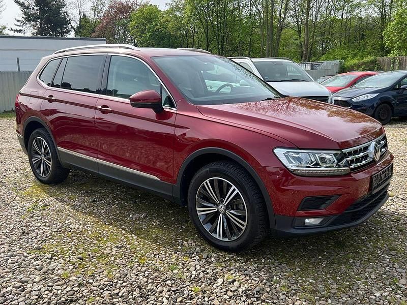 Gebraucht VW Tiguan Allspace 190 PS (139 kW) 2018 Rot SUV